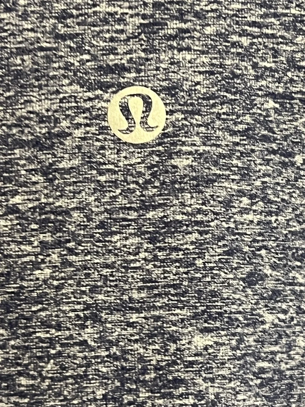 LULULEMON Men's Blue Space Dye Surge Warm 1/2 Zip Pullover Jacket Size XL